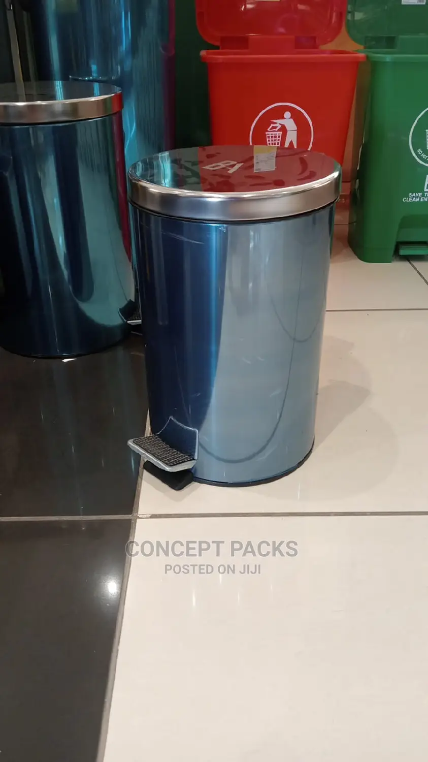 12l Stainless Steel Pedal Bin