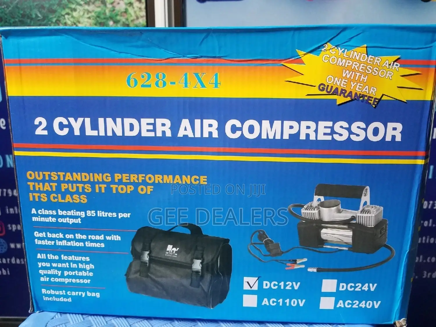 2 Cylinder Air Compressor/Inflator
