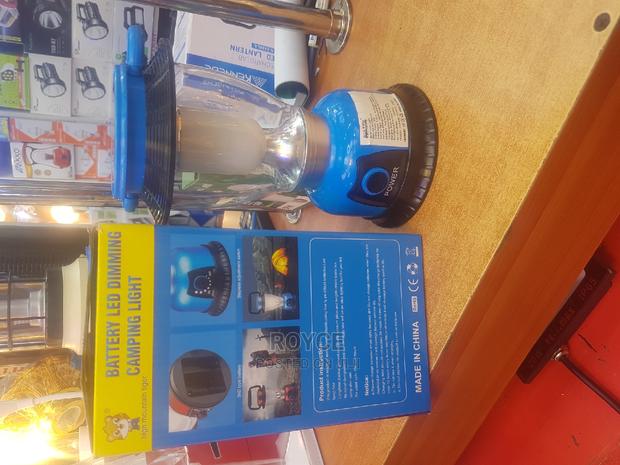 Solar Rechargeable Camping Light - main view