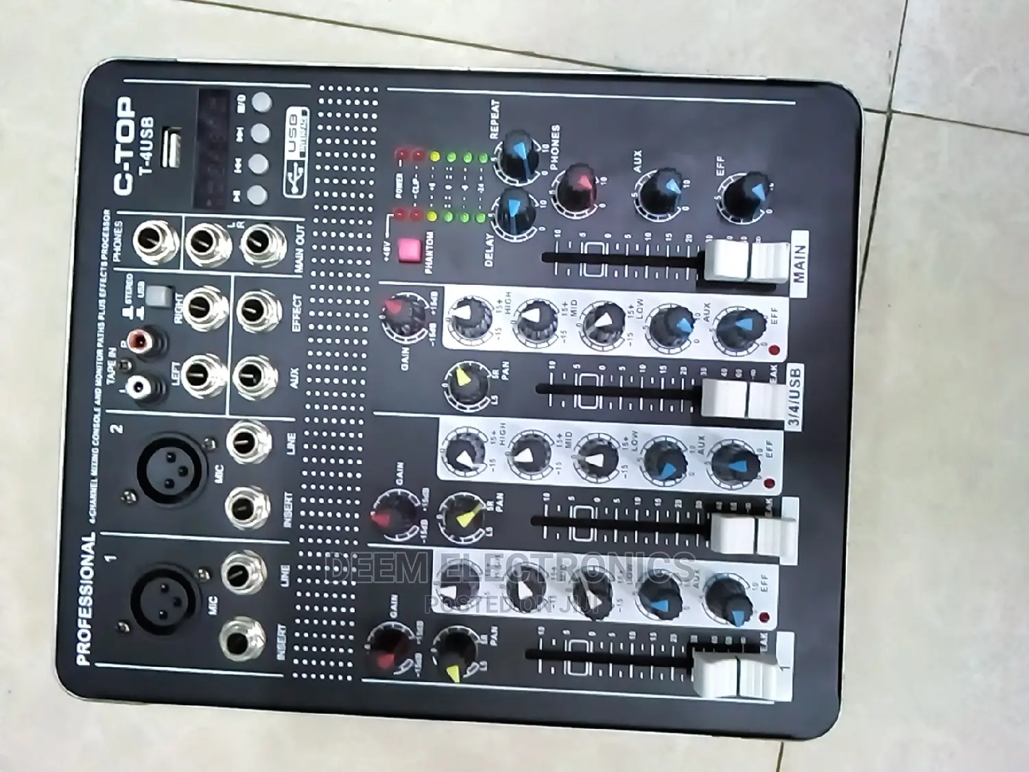 Plain Mixer 4channels