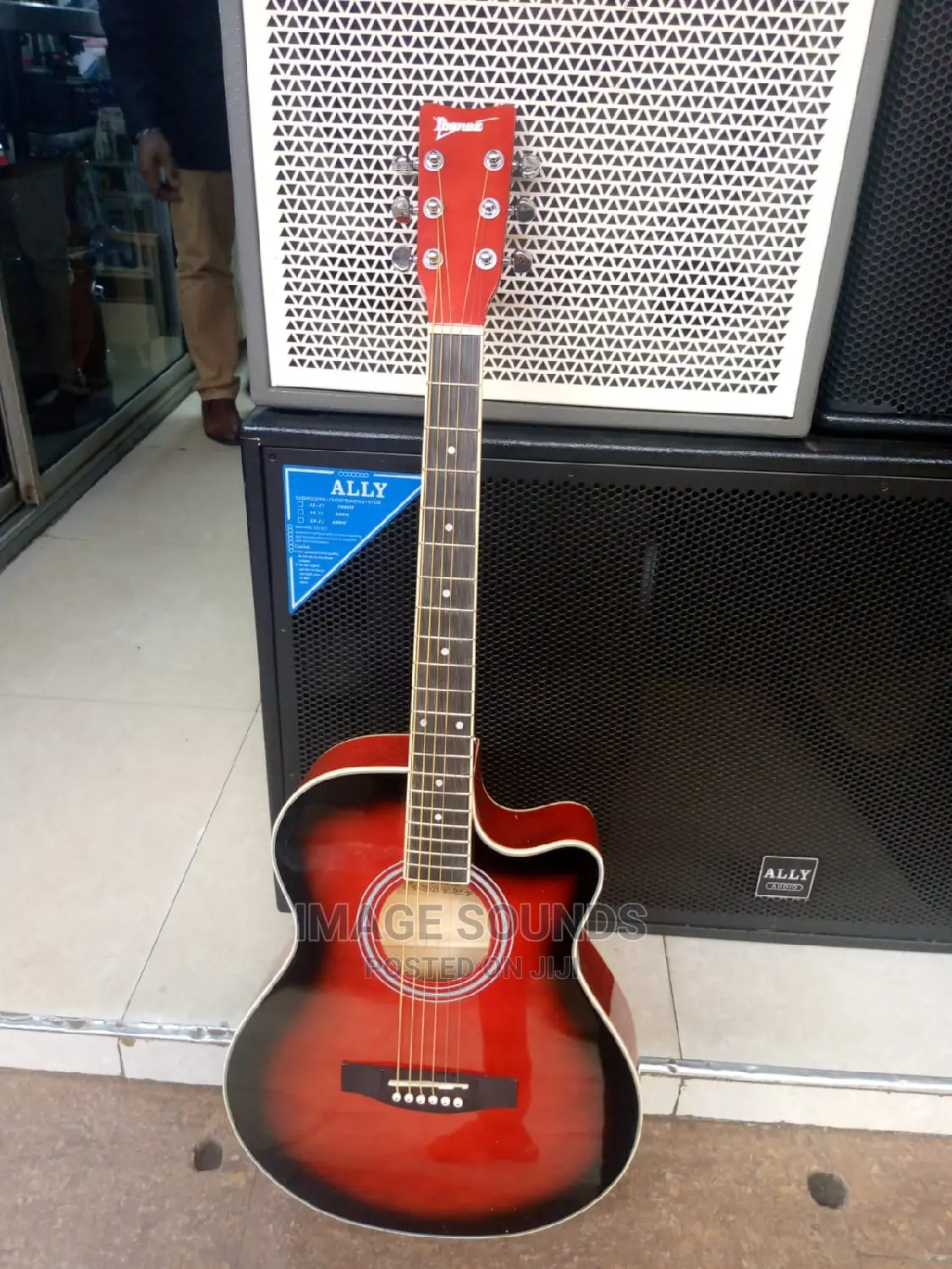 Acoustic, Box Guitar 40inch-Red
