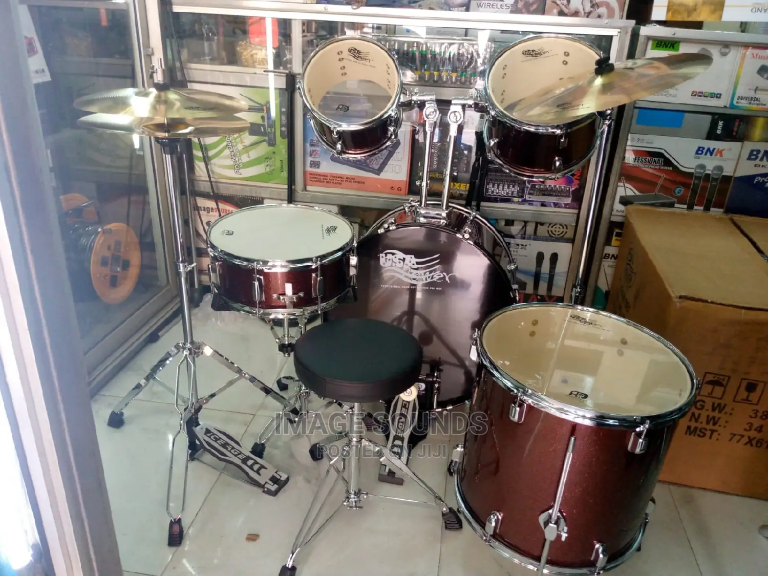 USA Power, 5piece Drumset