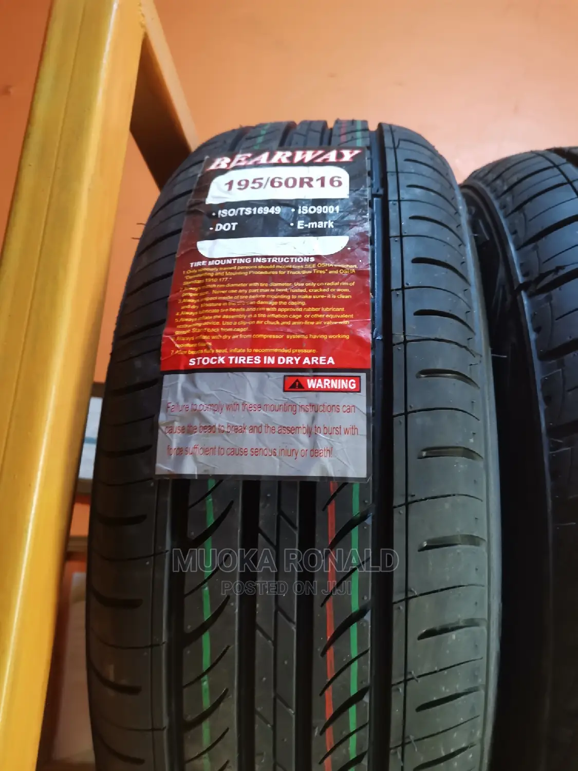 195/60r16 Bearway Tyre
