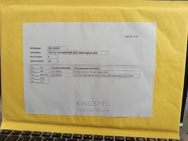 SQL Server Enterprise 2022 - main view