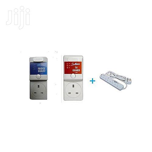 Fridge Guard Plus TV Guard With Free Heavy Duty Power 4-Way