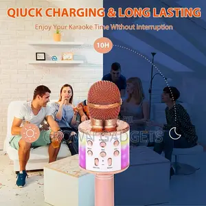 Generic Bluetooth-Compatible Karaoke Microphone