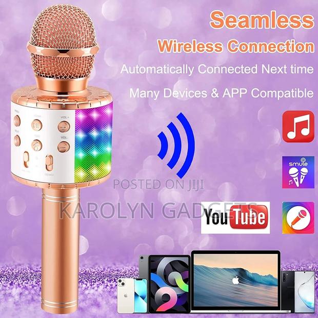 3 in 1 Portable Handheld Karaoke Mic Speaker