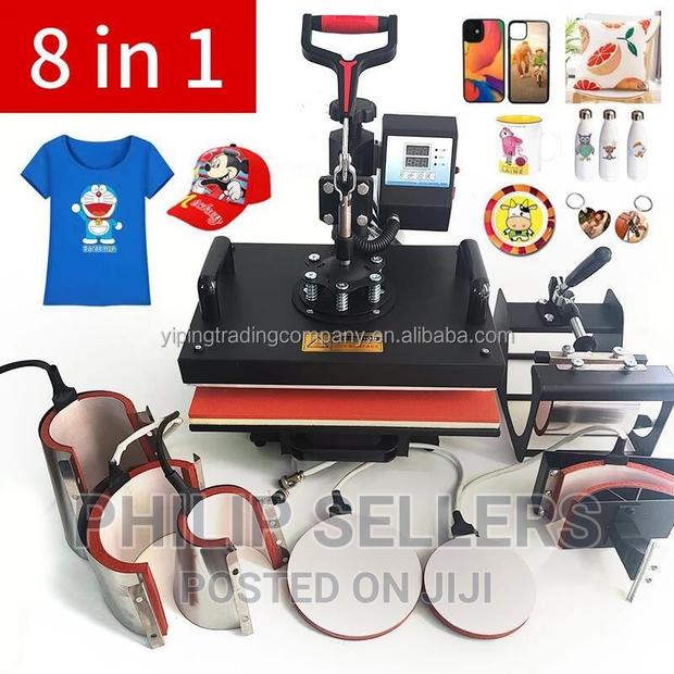 8in1 Heatpress Machine - main view