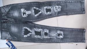 Grey Boy Rugged Jeans - main view