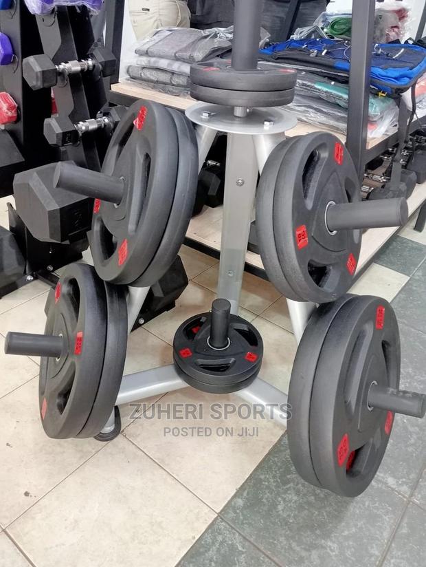 Olympic Plate Rack Tree Rack Weight Rack