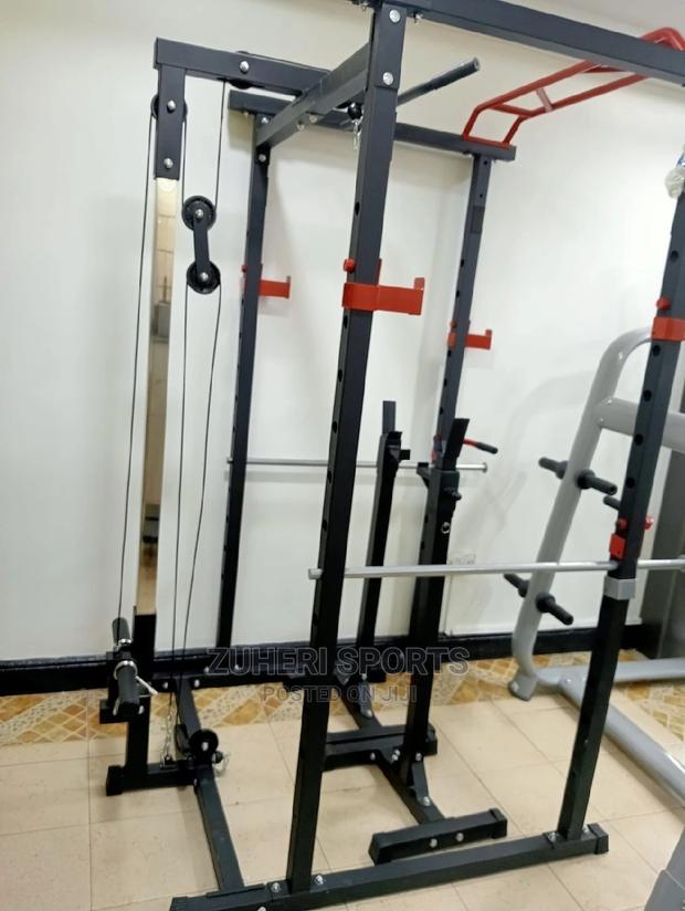 Squat Rack Power Rack Commercial - thumbnail 3