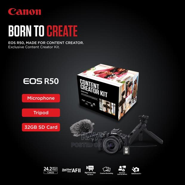 Canon R50 Content Creator Kit