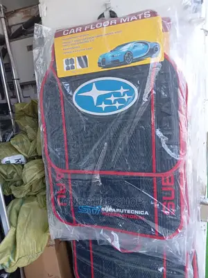 Standard Size Mats Branded Subaru Car Floor Mats