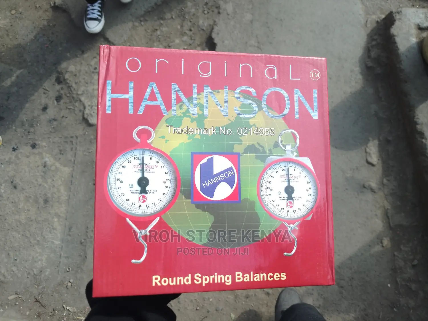 ROUND SPRING BALANCE 200kgs Hanging Scale