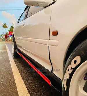 Side Skirt Universal Fit(Black_red)