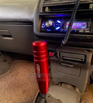 Red Metallic Universal Fit Gear Shift Knob