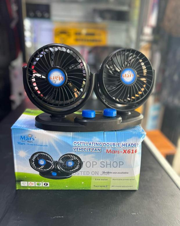 2 Speed Low Noise Dashboard Car Fan