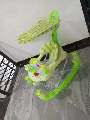 2 in 1 Baby Walker Green Walker