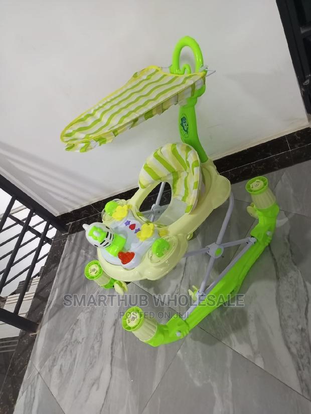 2 in 1 Baby Walker Green Walker - main view