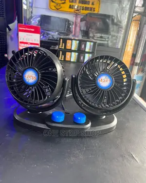 360° Adjustable Side Double Fan
