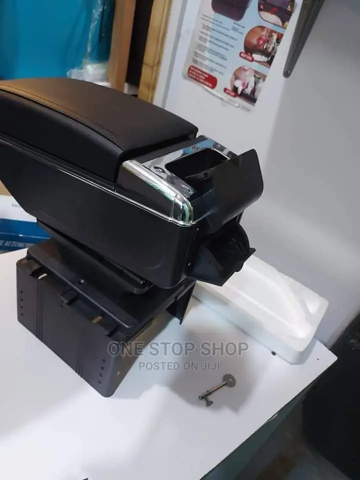 Brand New Black Universal Fit Armrest Box