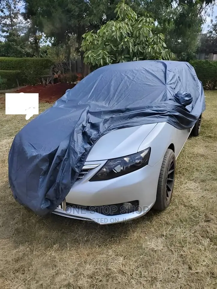 Allion Covered With All Weather Car Cover