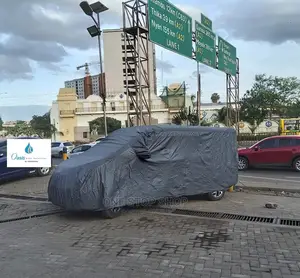 Noah Car Covered With Heavy Duty All Weather Car Cover