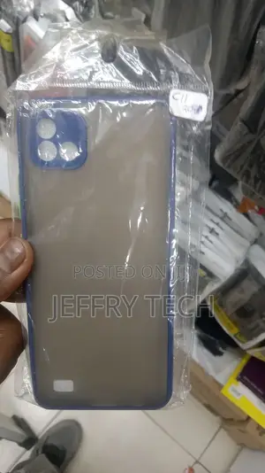 Asprint Back Cover for Realme C11 (Black, Camera Bump