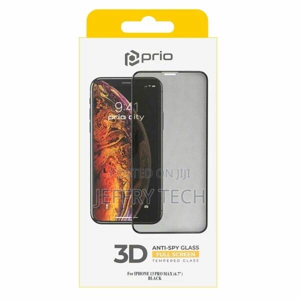 3D Anti-Spy Full Screen Tempered Glass iPhone 13 Pro Max - thumbnail 2