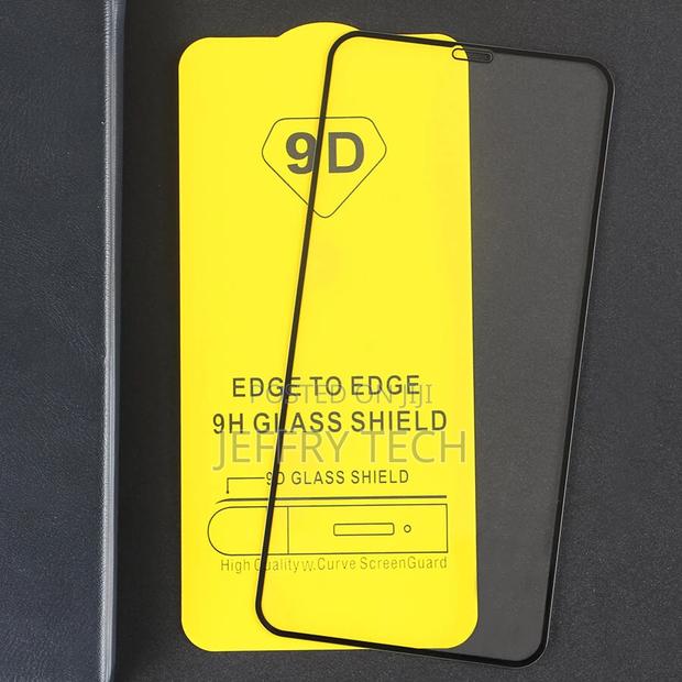 9D Edge to Edge Tempered Glass for iPhone 13 Pro Max (Blac - thumbnail 2