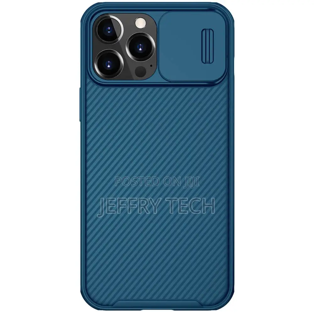 Nillkin Camshield Pro Case for iPhone 13 Pro Max (Blue)