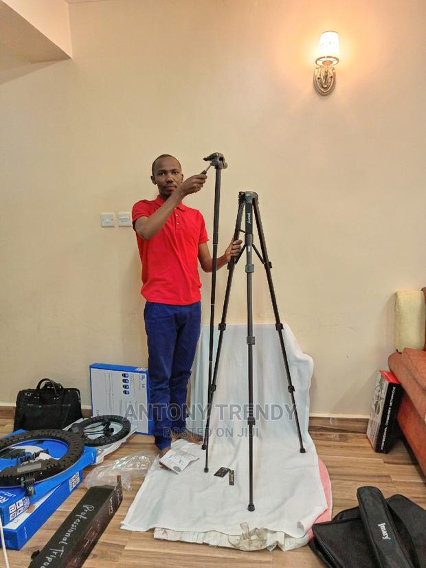 Camera Tripod Stand/Phone Holder/ Professional Tripod - main view