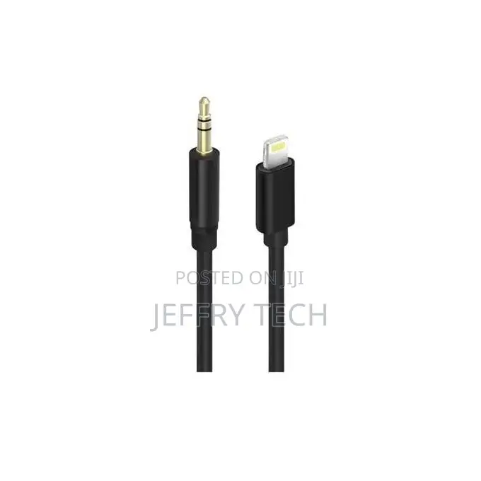 Lightning to 3.5mm Male Aux Cable Headphone Jack