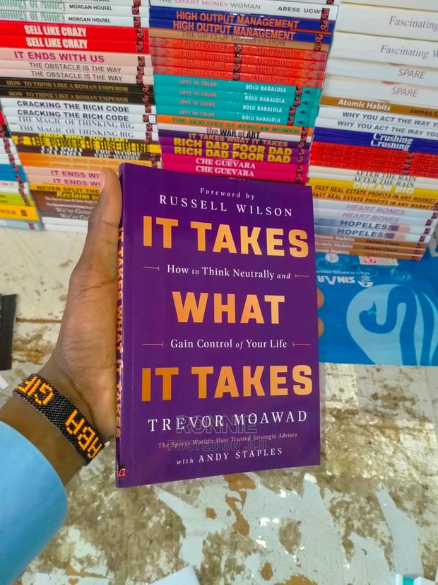 It Takes What It Takes Book by Trevor Moawad