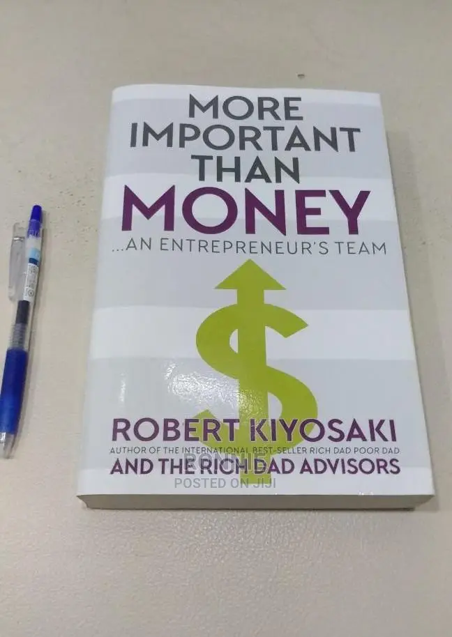 More Important Than Money Book by Robert Kiyosaki