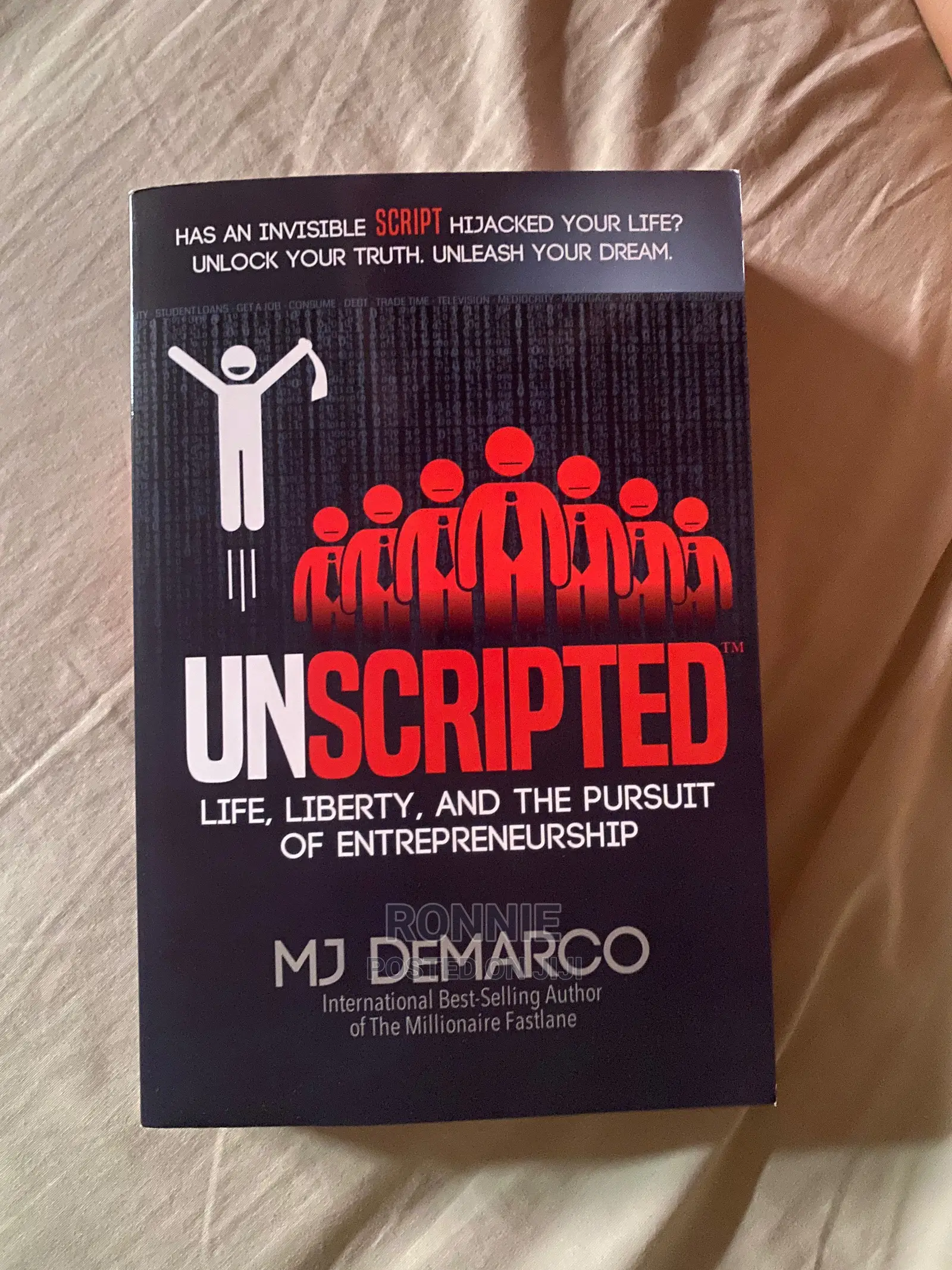 Unscripted Book by MJ Demarco