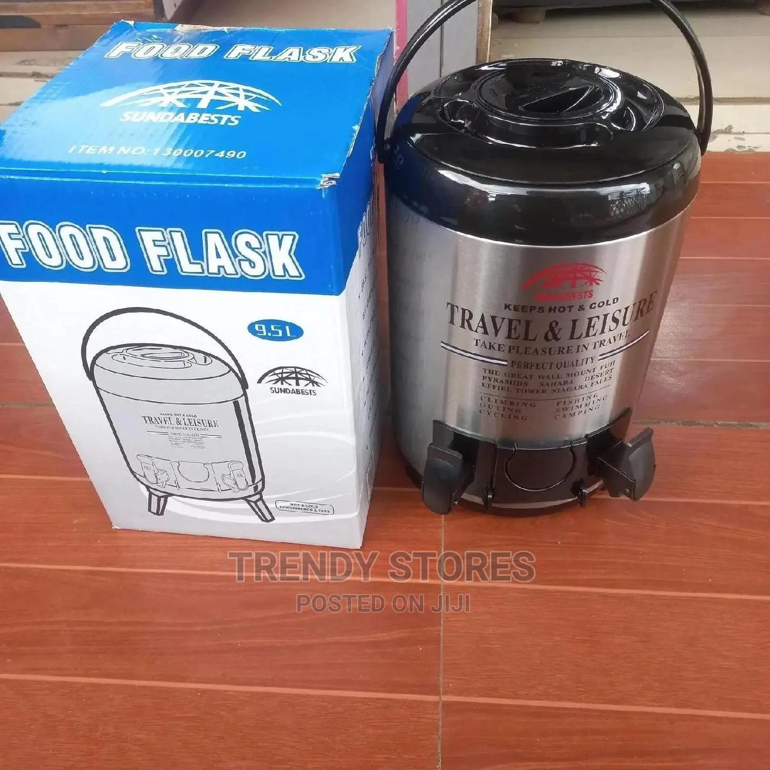 9.5ltrs Double Tap Tea Urn / Food Flask