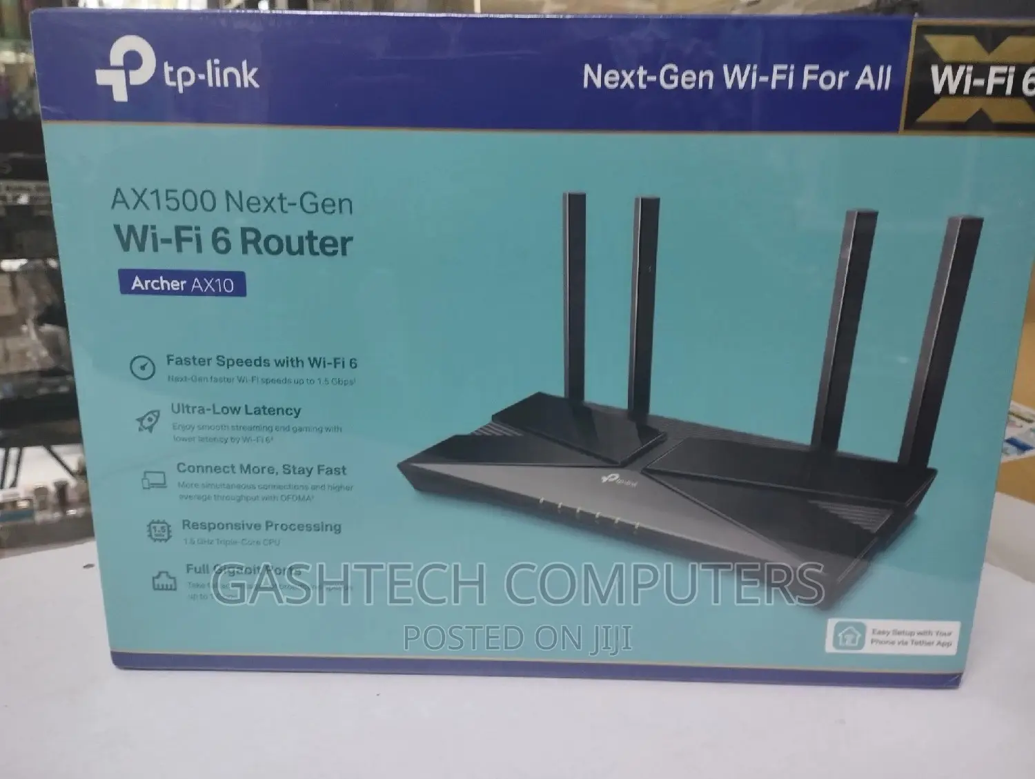 Tp-Link Archer Ax10 Router Wifi 6 Ax1500