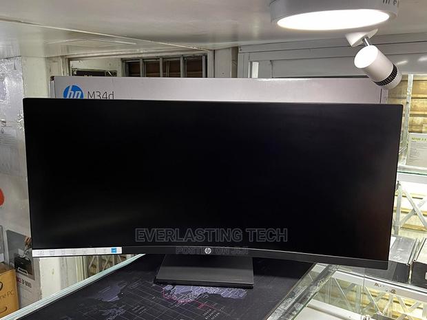 HP M34d 34" WQHD USB-C Curved Monitor - main view