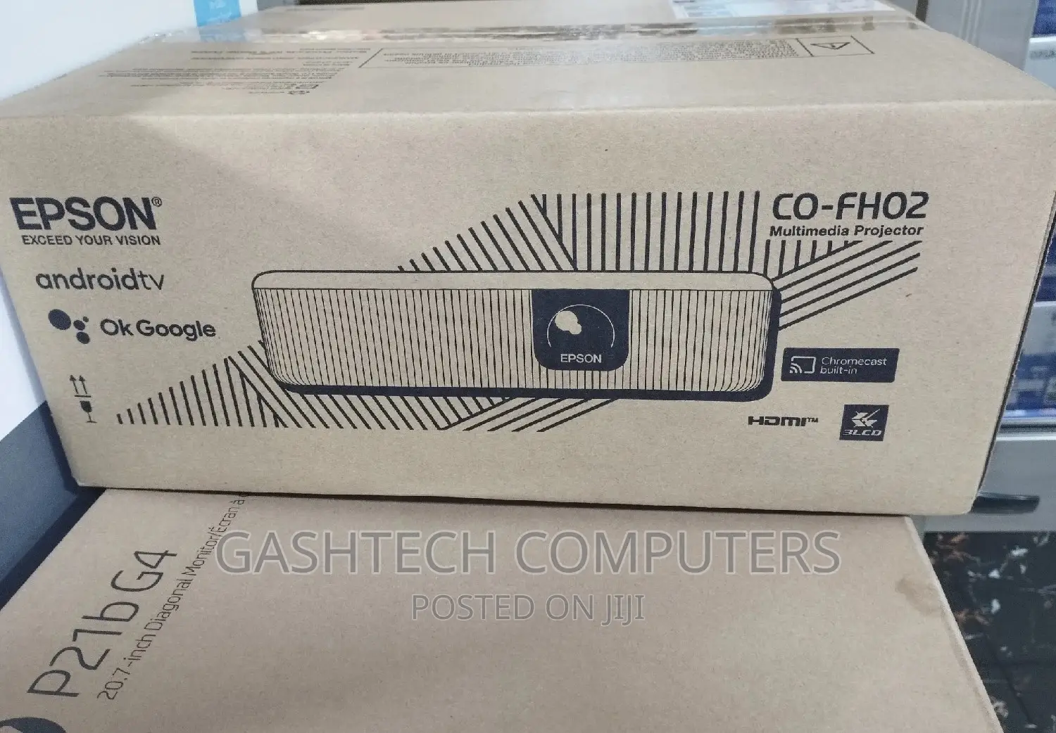 Epson Co-Fh02 Full Hd 1080p 3000 Lumen Smart Projector