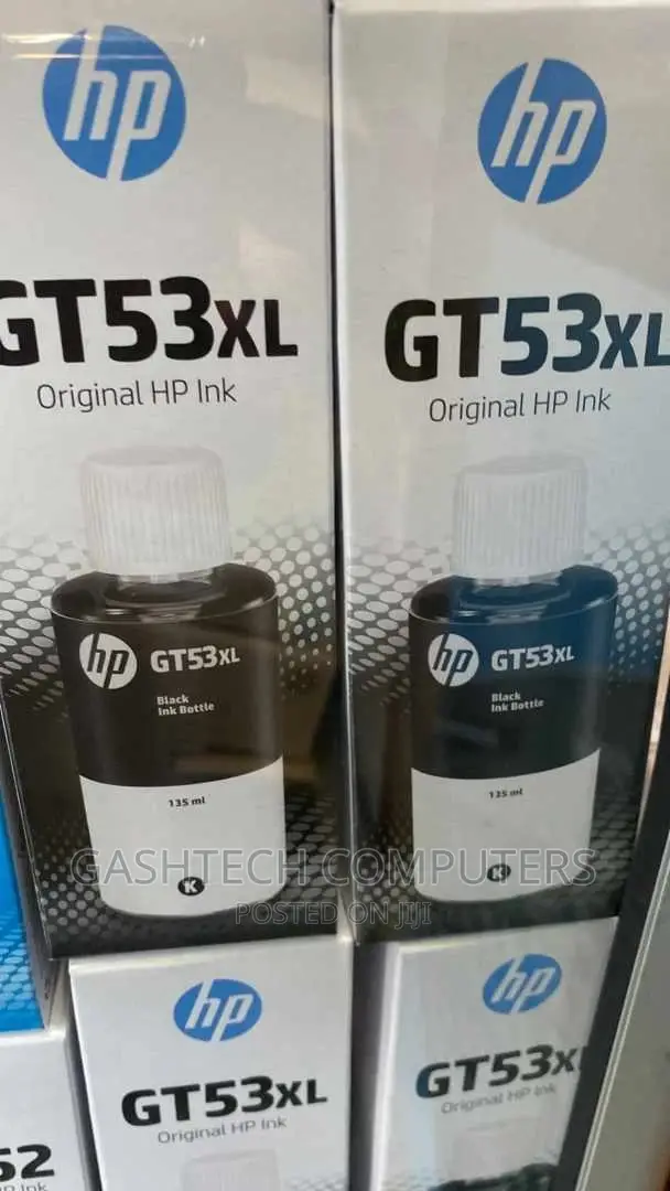 Hp Gt53xl Black Original Ink