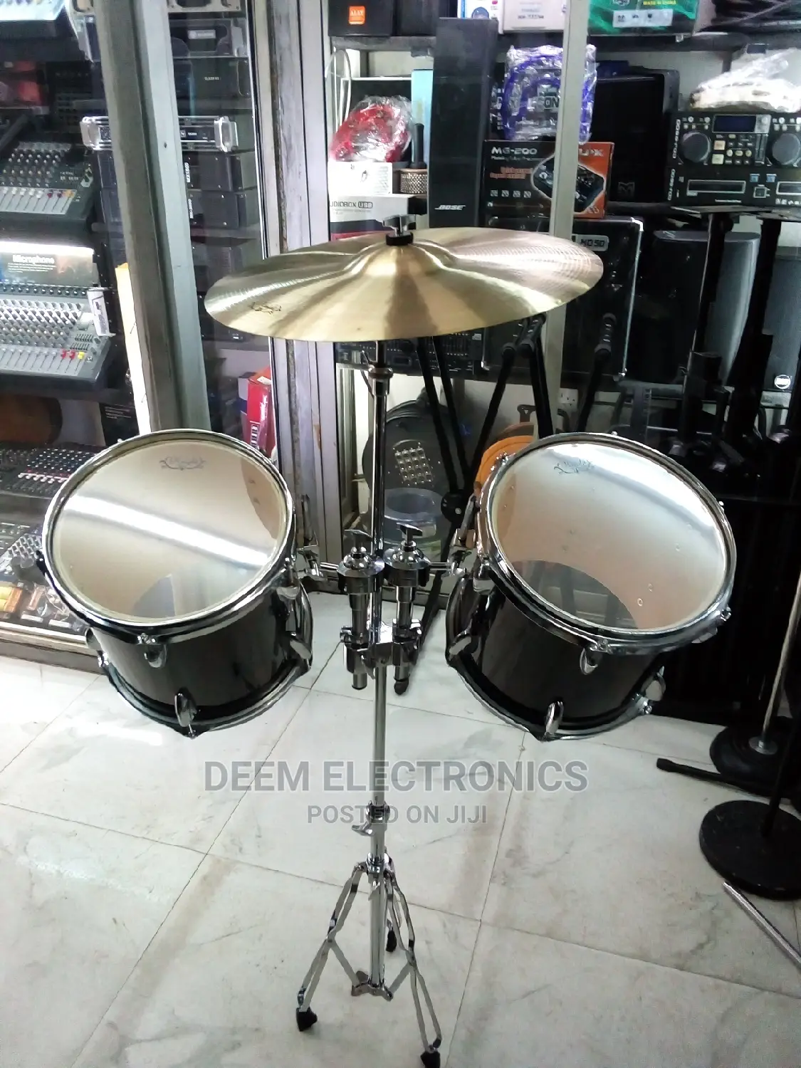 Drumset 7pc Additional Toms and Rider