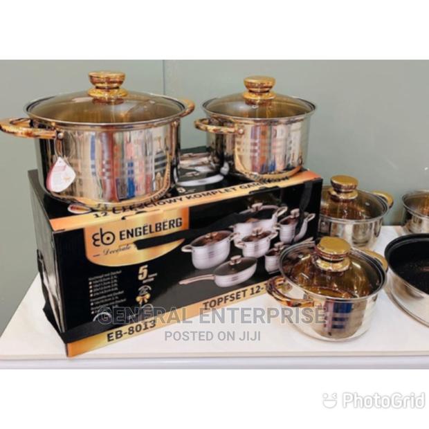 Brand New Engelberg 12pc Cookware Set