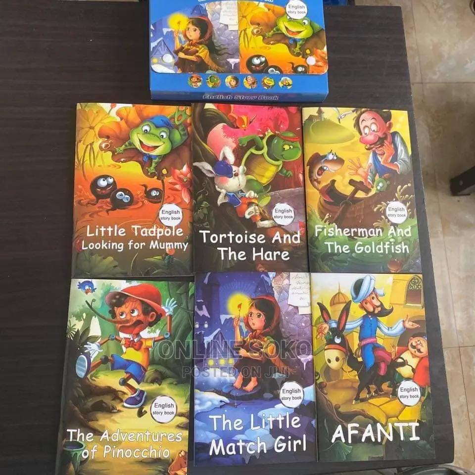 Kids Classic Fairy Tales - 6in1 Mini Library Storybooks