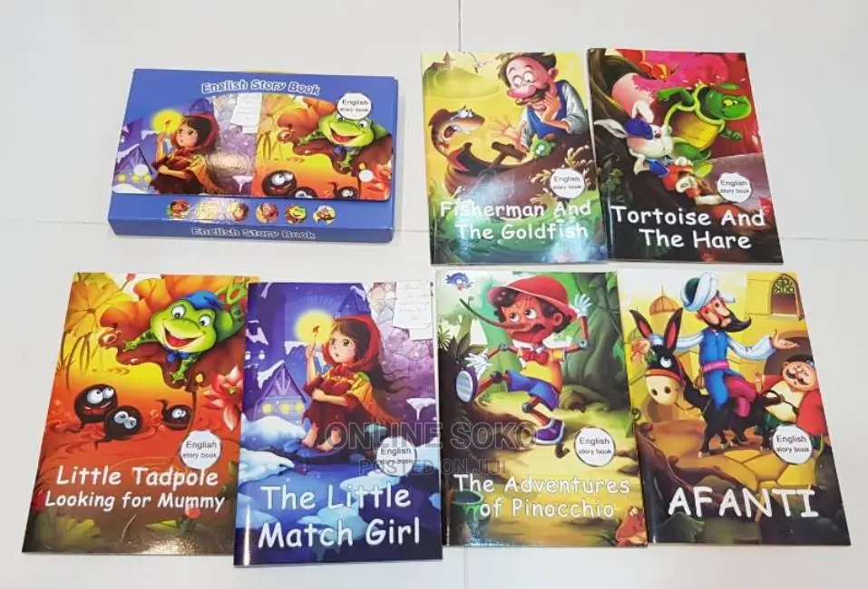 Kids Classic Fairy Tales - 6in1 Mini Library Storybooks