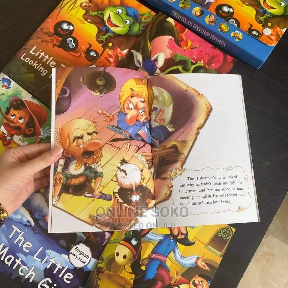 Kids Classic Fairy Tales - 6in1 Mini Library Storybooks