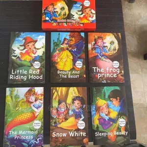 Kids Classic Fairy Tales - 6in1 Mini Library Storybooks