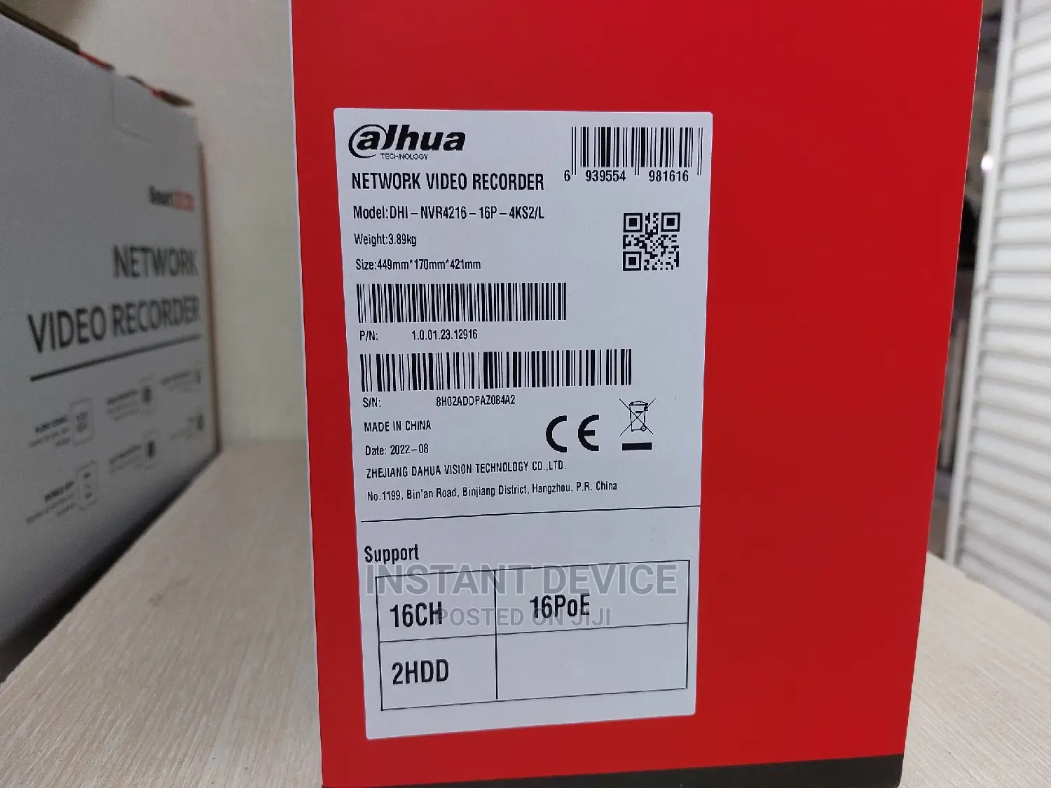 Dahua 16 Channel NVR Full Poe Upto 8MP