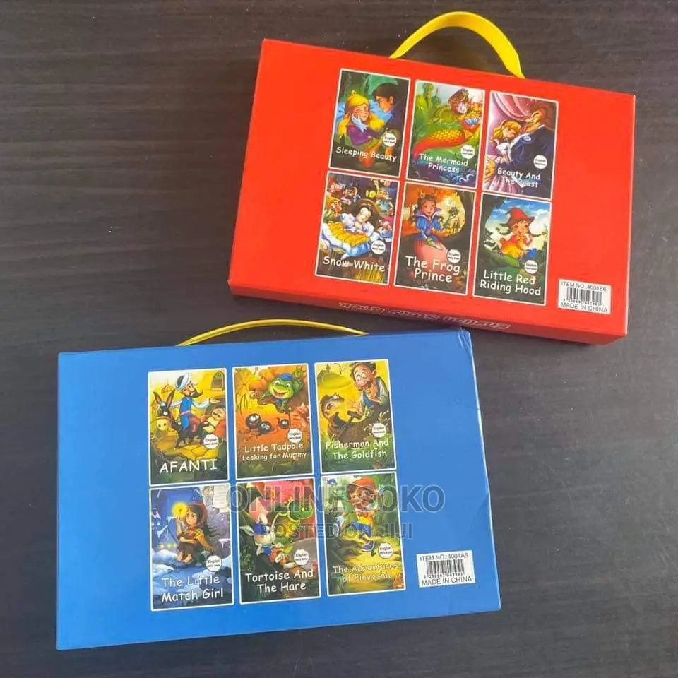 Kids Classic Fairy Tales - 6in1 Mini Library Storybooks