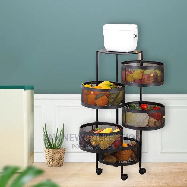 5-Tier Multi-Functional Storage Rack